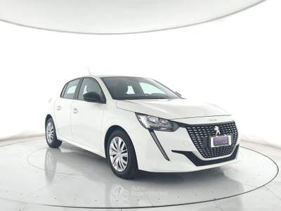 Peugeot 208 208 1.5 bluehdi active s&s 100cv app connect+neopatentati Bianco usata Ghedi