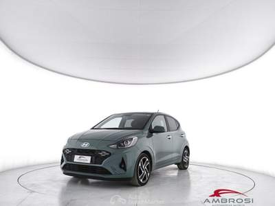 Hyundai i10 1.0 mpi Prime Deluxe Pack 63cv auto Verde usata Corciano