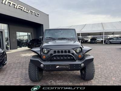 Jeep Wrangler Unlimited 2.8 CRD Sahara Nero usata Quinto di Treviso