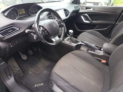 Peugeot 308 Peugeot 308 GT Line BlueHDi 130 S&S Nero usata Pistoia