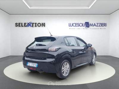 Peugeot 208  - 208 bluehdi 100 stop&start 5 porte active Nero usata Ancona