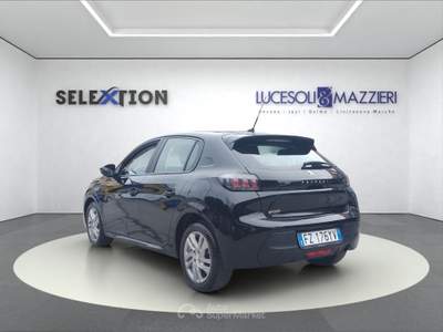 Peugeot 208  - 208 bluehdi 100 stop&start 5 porte active Nero usata Ancona