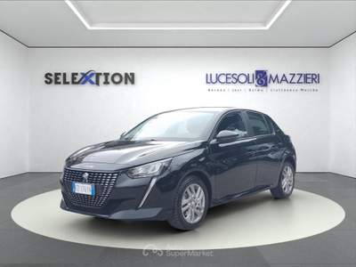 Peugeot 208  - 208 bluehdi 100 stop&start 5 porte active Nero usata Ancona