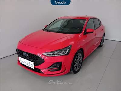 Ford Focus 1.0t ecoboost h st-line x 125cv Rosso usata Cava Manara