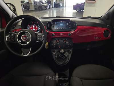 Fiat 500 1.0 hybrid Dolcevita 70cv Rosso usata Brescia
