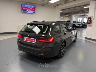 BMW Serie 3 325tds d Touring mhev 48V xdrive auto Grigio usata Brescia