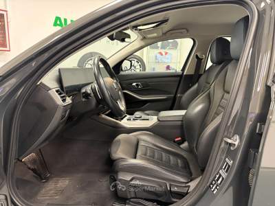 BMW Serie 3 325tds d Touring mhev 48V xdrive auto Grigio usata Brescia