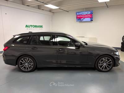 BMW Serie 3 325tds d Touring mhev 48V xdrive auto Grigio usata Brescia