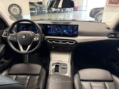 BMW Serie 3 325tds d Touring mhev 48V xdrive auto Grigio usata Brescia