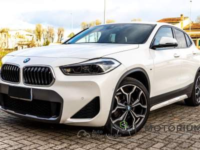 BMW X2 sDrive18d MSport X 2020 - MANUTENZIONE CERTIFICATA Bianco usata Castiraga Vidardo