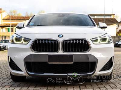 BMW X2 sDrive18d MSport X 2020 - MANUTENZIONE CERTIFICATA Bianco usata Castiraga Vidardo