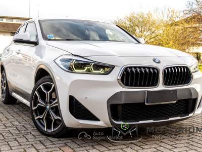 BMW X2 sDrive18d MSport X 2020 - MANUTENZIONE CERTIFICATA Bianco usata Castiraga Vidardo