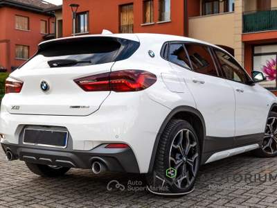 BMW X2 sDrive18d MSport X 2020 - MANUTENZIONE CERTIFICATA Bianco usata Castiraga Vidardo