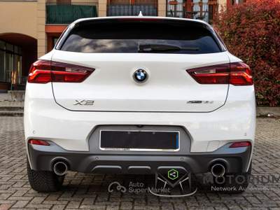 BMW X2 sDrive18d MSport X 2020 - MANUTENZIONE CERTIFICATA Bianco usata Castiraga Vidardo