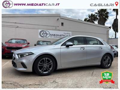 Mercedes-Benz Classe A A 180 d Automatic Executive Argento usata Cagliari