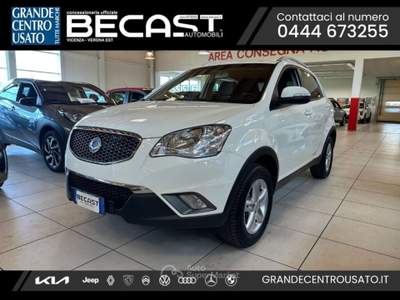 SsangYong Korando 2.0 e-XDi 175 CV AWD MT C UNICO PROPRIETARIO Bianco usata Brendola