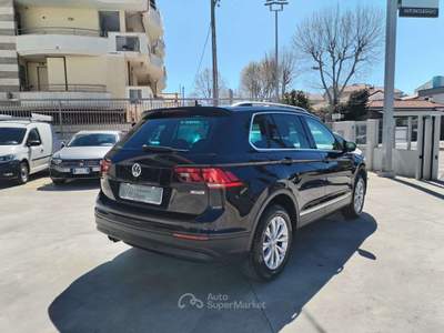 Volkswagen Tiguan 2.0 tdi Business 4motion 150cv dsg -Telecamera 360°-Navi-Climatronic 3 zone- Nero usata Francavilla al Mare