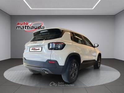 Jeep Avenger Avenger 1.2 turbo Longitude fwd 100cv Bianco usata Cuneo