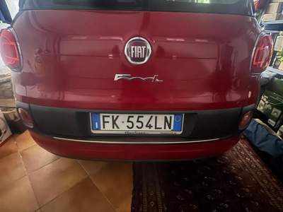 Fiat 500L vettura euro 6 unico proprietario Rosso usata Casarile