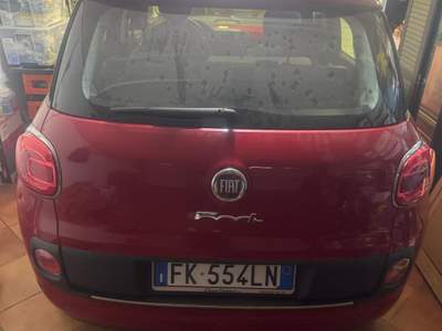 Fiat 500L vettura euro 6 unico proprietario Rosso usata Casarile