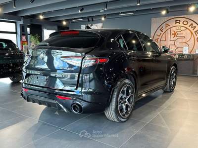Alfa Romeo Stelvio 2.0 Turbo Veloce Q4 AT8 Nero usata Montagna in Valtellina
