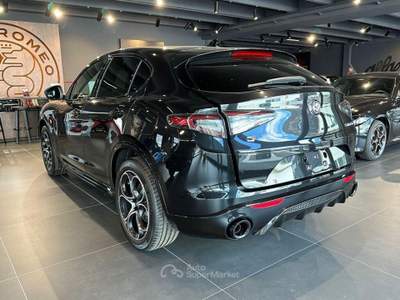 Alfa Romeo Stelvio 2.0 Turbo Veloce Q4 AT8 Nero usata Montagna in Valtellina