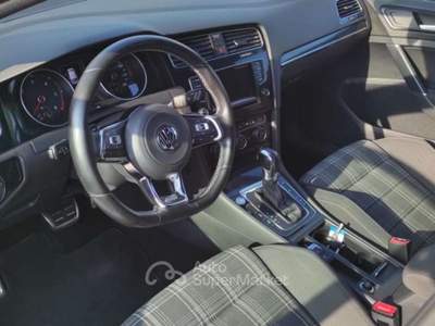 Volkswagen Golf Golf VII  5p 2.0 tdi Gtd dsg  184 cv Bianco usata Mezzocorona