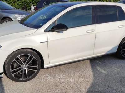 Volkswagen Golf Golf VII  5p 2.0 tdi Gtd dsg  184 cv Bianco usata Mezzocorona