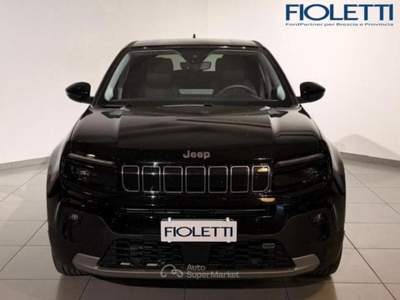 Jeep Avenger 1.2 TURBO 100 CV SUMMIT Nero usata Manerbio