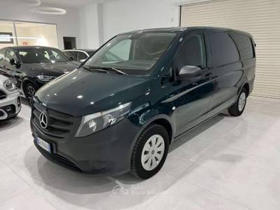 Mercedes-Benz Vito 2.0 116 CDI Aut. long 3 posti ganc.traino Verde usata Asolo