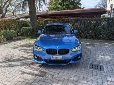 BMW Serie 1 114d 114 d Msport 5pt Blu/Azzurro usata Cairate