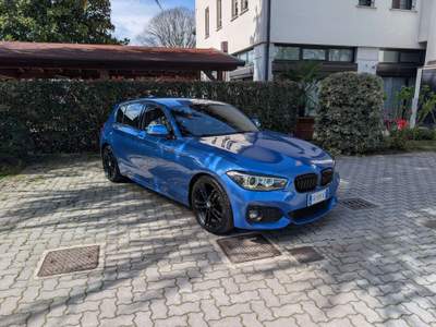 BMW Serie 1 114d 114 d Msport 5pt Blu/Azzurro usata Cairate