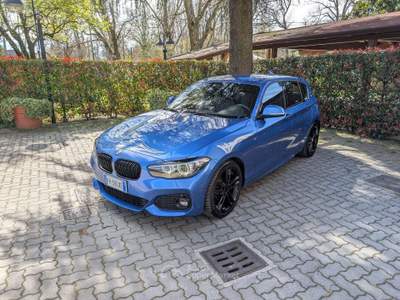 BMW Serie 1 114d 114 d Msport 5pt Blu/Azzurro usata Cairate