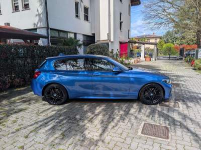 BMW Serie 1 114d 114 d Msport 5pt Blu/Azzurro usata Cairate