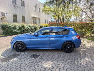 BMW Serie 1 114d 114 d Msport 5pt Blu/Azzurro usata Cairate