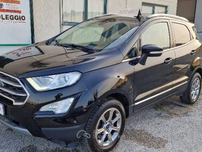 Ford EcoSport 1.0 EcoBoost 100 CV Titanium Nero usata Fossombrone Ford EcoSport 1.0 EcoBoost 100 CV Titanium Nero usata Fossombrone