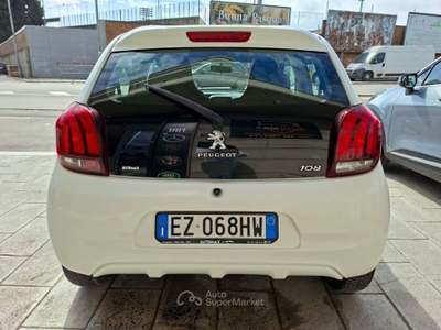 Peugeot 108 1.0 VTi 68cv Active 2015 Bianco usata Cerignola