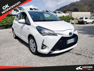 Toyota Yaris Hybrid Business Bianco usata Bagni di Lucca