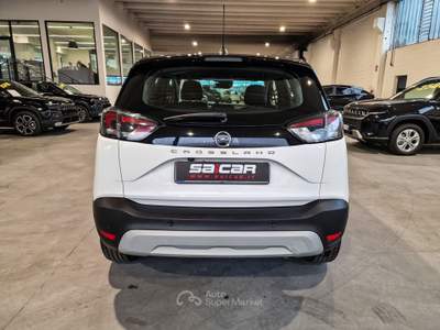 Opel Crossland 2021 1.2 83cv Elegance S&S Bianco usata Mappano