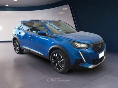 Peugeot 2008 II 2020 1.2 puretech Allure s&s 100cv Blu/Azzurro usata Torino