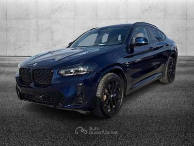 BMW X4 X4 xDrive30d 48V Msport Blu/Azzurro usata Pieve di Cento