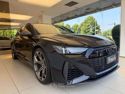 Audi RS 6 RS6 Avant 4.0 Mhev 630Hp  Performance Nero usata Venaria Reale