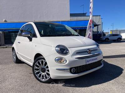 Fiat 500 1.2 Lounge / Navi / Ruote 16" Bianco usata San Stino di Livenza