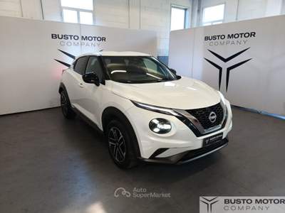 Nissan Juke Juke 1.0 dig-t N-Connecta 114cv Bianco usata Olgiate Olona