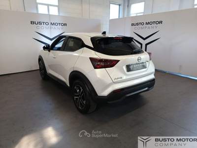 Nissan Juke Juke 1.0 dig-t N-Connecta 114cv Bianco usata Olgiate Olona
