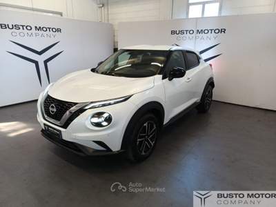 Nissan Juke Juke 1.0 dig-t N-Connecta 114cv Bianco usata Olgiate Olona