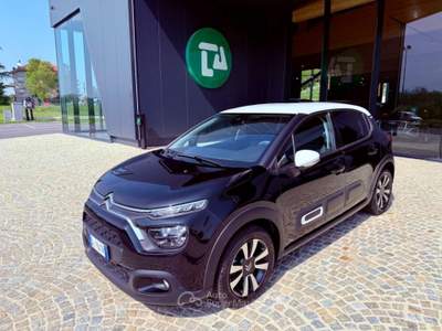 Citroen C3 EURO 6D TEMP - AZIENDALE - KM 19.000 - NO OBBLIGO Nero usata Castagnole delle Lanze