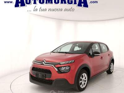 Citroen C3 BlueHDi 100 S&S Feel Rosso usata Barletta