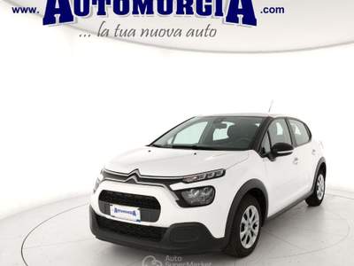 Citroen C3 PureTech 83 S&S Feel Bianco usata Barletta