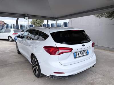 Ford Focus EcoBlue 120 CV automatico SW Vignale Co-Pilot Bianco usata Giugliano in Campania